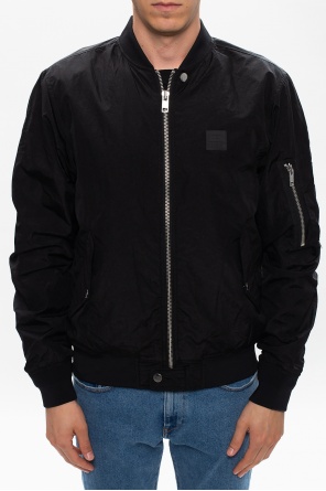 Louis Vuitton Oversized Monogram Teddy Bomber Jacket BLACK. Size 34