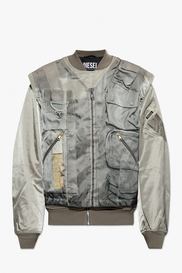 Diesel ‘J-GRAHAM’ two-layer Zegna jacket