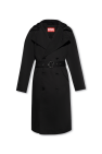 Diesel BLACK ‘J- MATTHEW’ hooded trench coat
