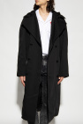 Diesel BLACK ‘J- MATTHEW’ hooded trench coat