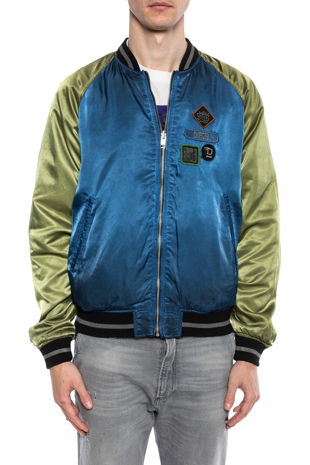 diesel reversible jacket