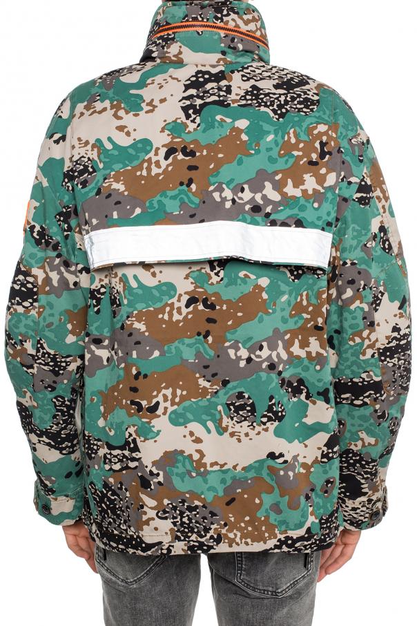 diesel toucha camo jacket mens