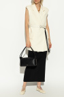 JIL SANDER cream Vest with pockets