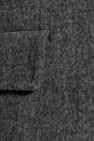 JIL SANDER GREY Wool Coat