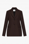JIL SANDER BROWN Single-breasted blazer