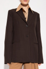 JIL SANDER BROWN Single-breasted blazer