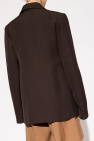 JIL SANDER BROWN Single-breasted blazer