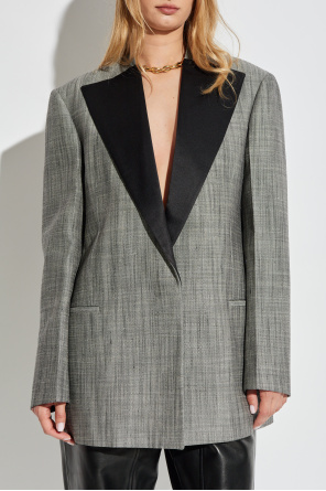 JIL SANDER Jacket with silk trim