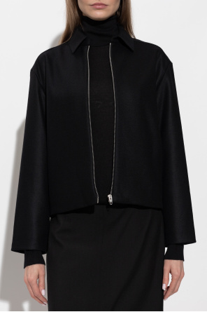 JIL SANDER Wełniana kurtka