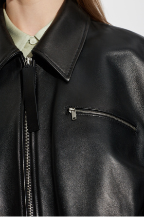 JIL SANDER Chaqueta de cuero