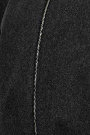 JIL SANDER Wool Jacket with Stand Collar