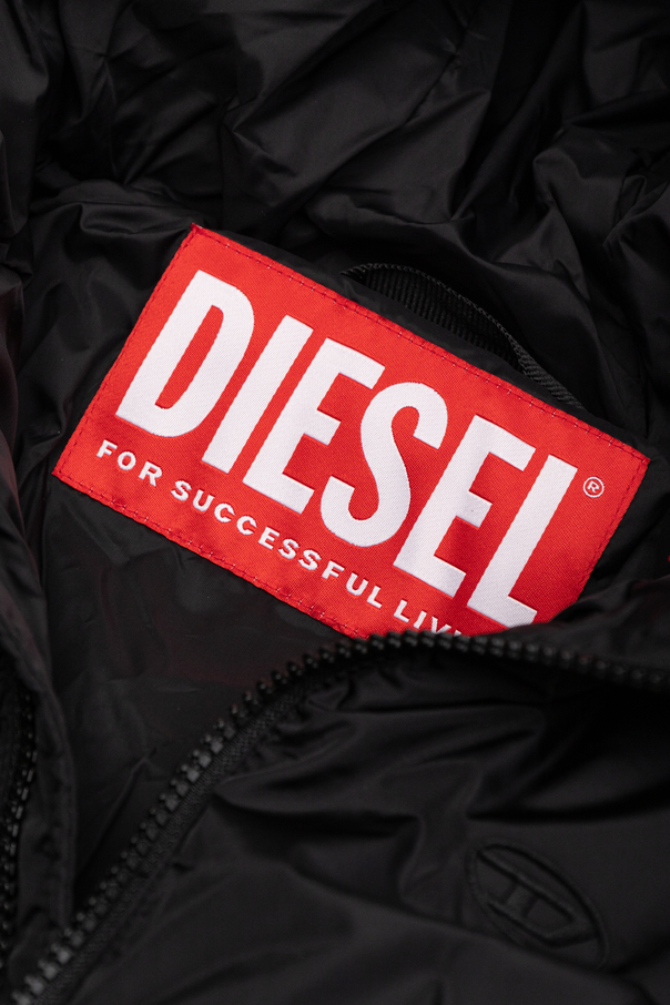 Diesel Kids Zateplená bunda s kapucňou