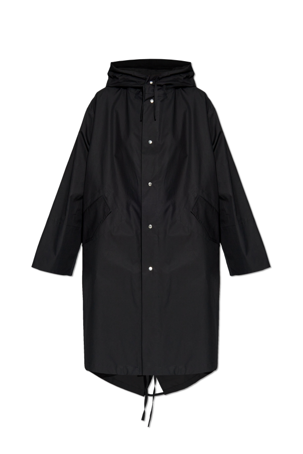 Cotton parka with hood od JIL SANDER