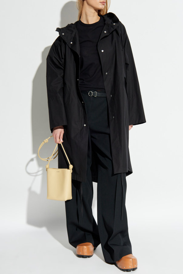 JIL SANDER Parka de algodón con capucha
