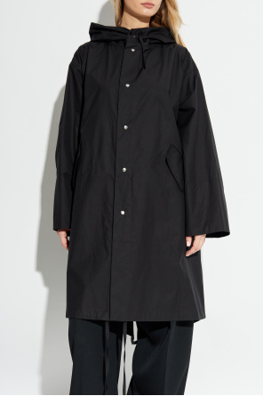 JIL SANDER Parka de algodón con capucha