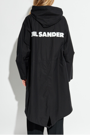 JIL SANDER Parka de algodón con capucha