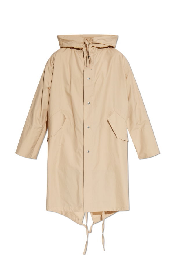 Cotton parka with hood od JIL SANDER