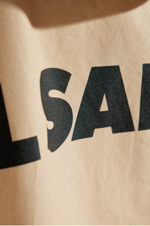 JIL SANDER Cotton parka with hood