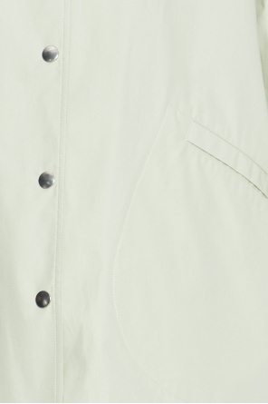 JIL SANDER Chaqueta de algodón con logo