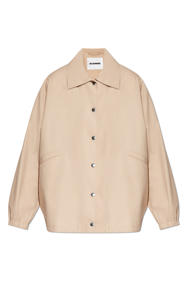 Loose-fitting cotton jacket od JIL SANDER