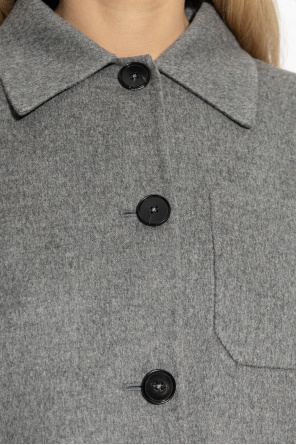 JIL SANDER Kaschmir Overshirt-Jacke