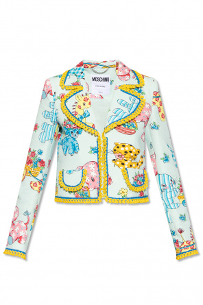 Printed blazer od Moschino