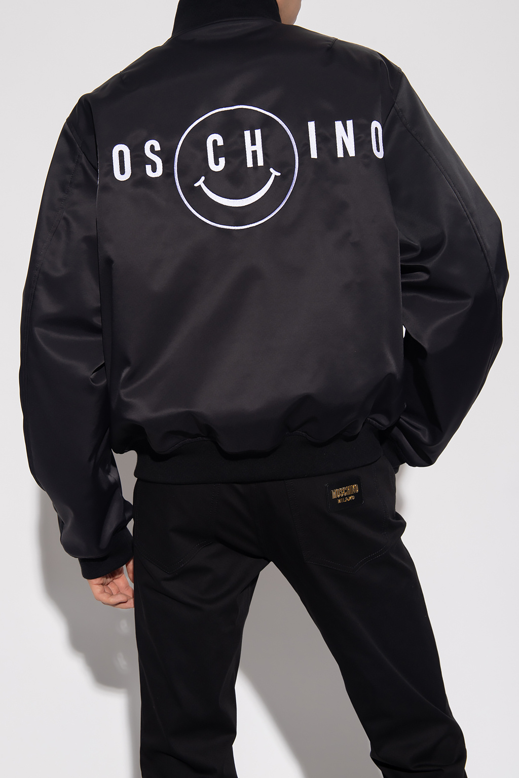 Moschino BOSS longsleeved shirt with logo patch