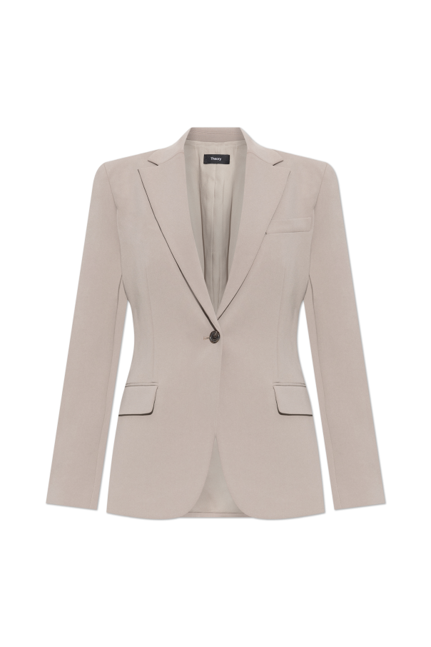 Theory Open Lapel Blazer