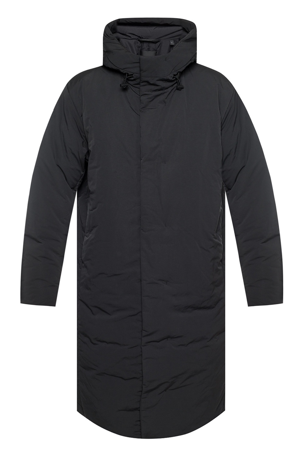 theory hooded down coat