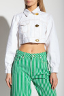 Ganni Cropped denim jacket