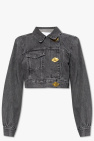 Ganni Cropped denim jacket