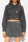 Ganni Cropped denim jacket