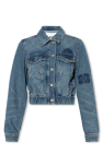 Ganni Short denim jacket