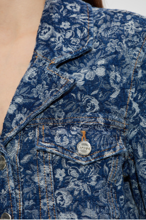 Ganni Americana vaquera jacquard