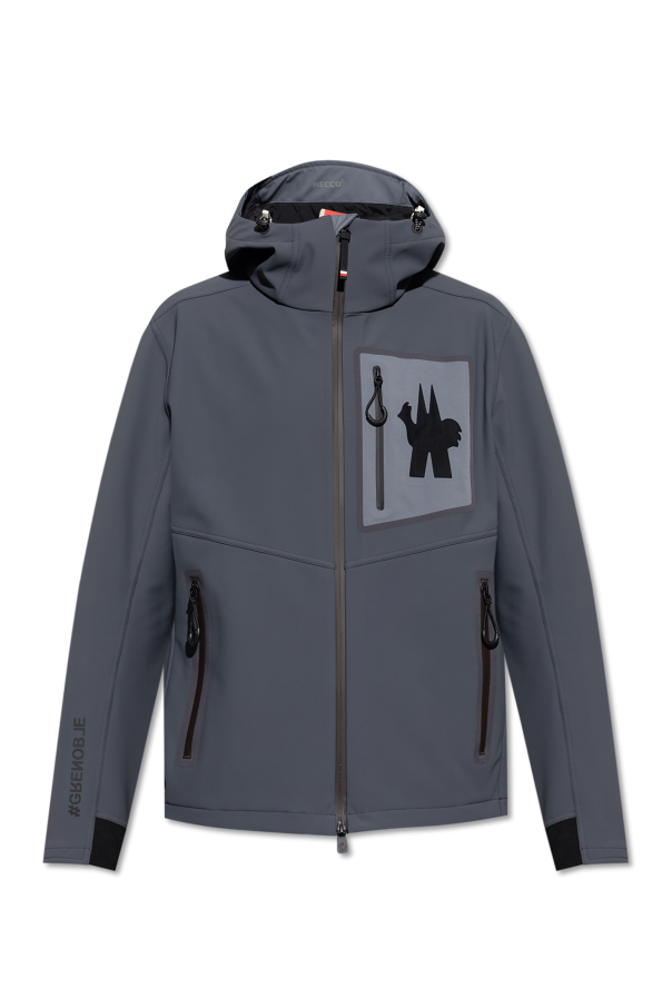 Moncler Grenoble WOOLRICH ZIP-UP HOODIE