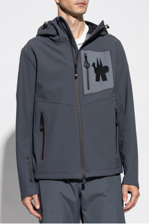 Moncler Grenoble WOOLRICH ZIP-UP HOODIE