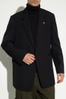 JIL SANDER BLACK Single-breasted blazer