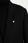 JIL SANDER BLACK Single-breasted blazer