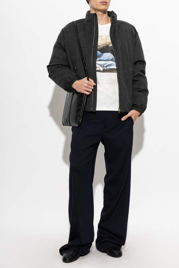 JIL SANDER Insulated Jacket with Stand Collar