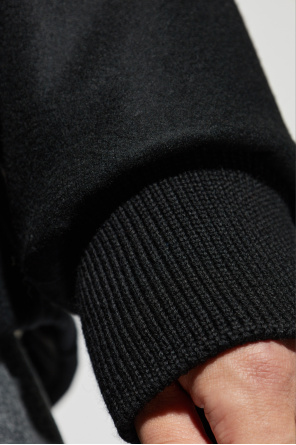 JIL SANDER Wool "bomber" jacket