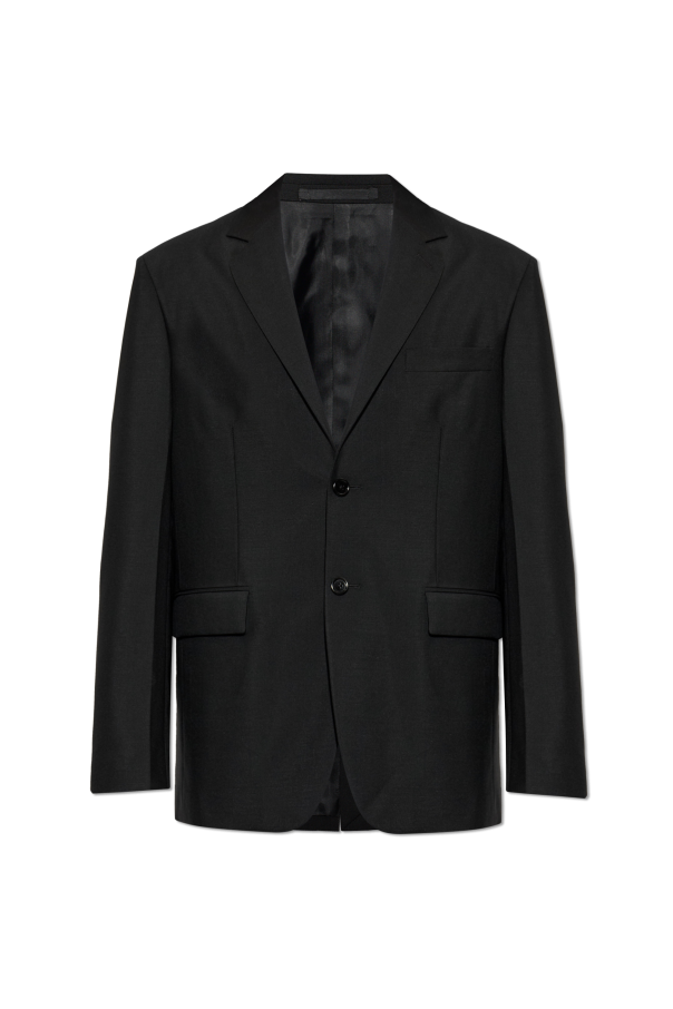 Wool blazer with a single vent od JIL SANDER