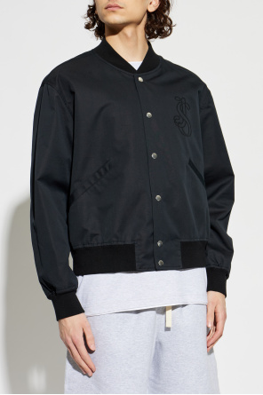 JIL SANDER 'Bomber' jacket with logo