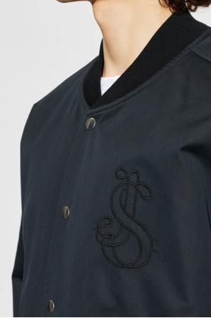 JIL SANDER 'Bomber' jacket with logo