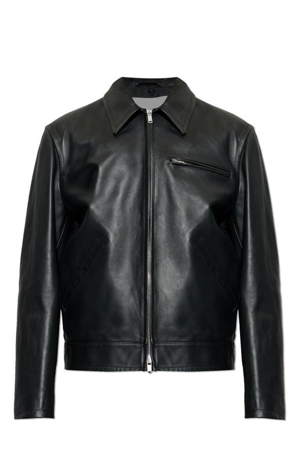 JIL SANDER Leather jacket