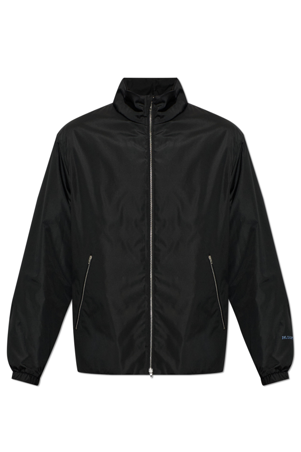 Insulated jacket with stand-up collar od JIL SANDER