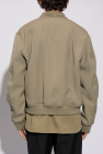 JIL SANDER GREEN Insulated bomber jacket