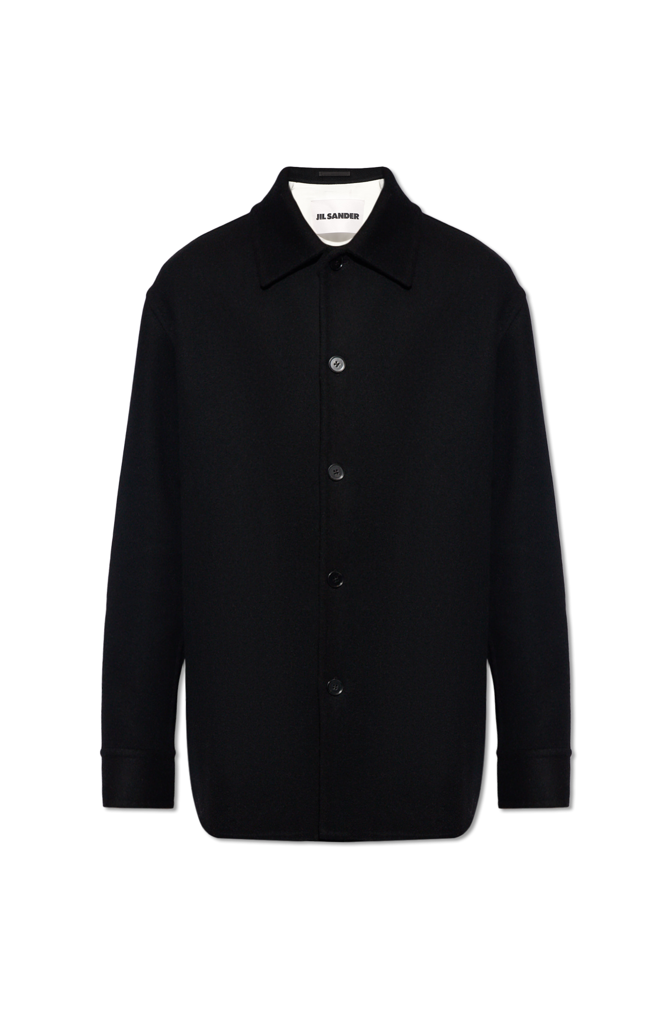 JIL SANDER Cashmere shirt jacket