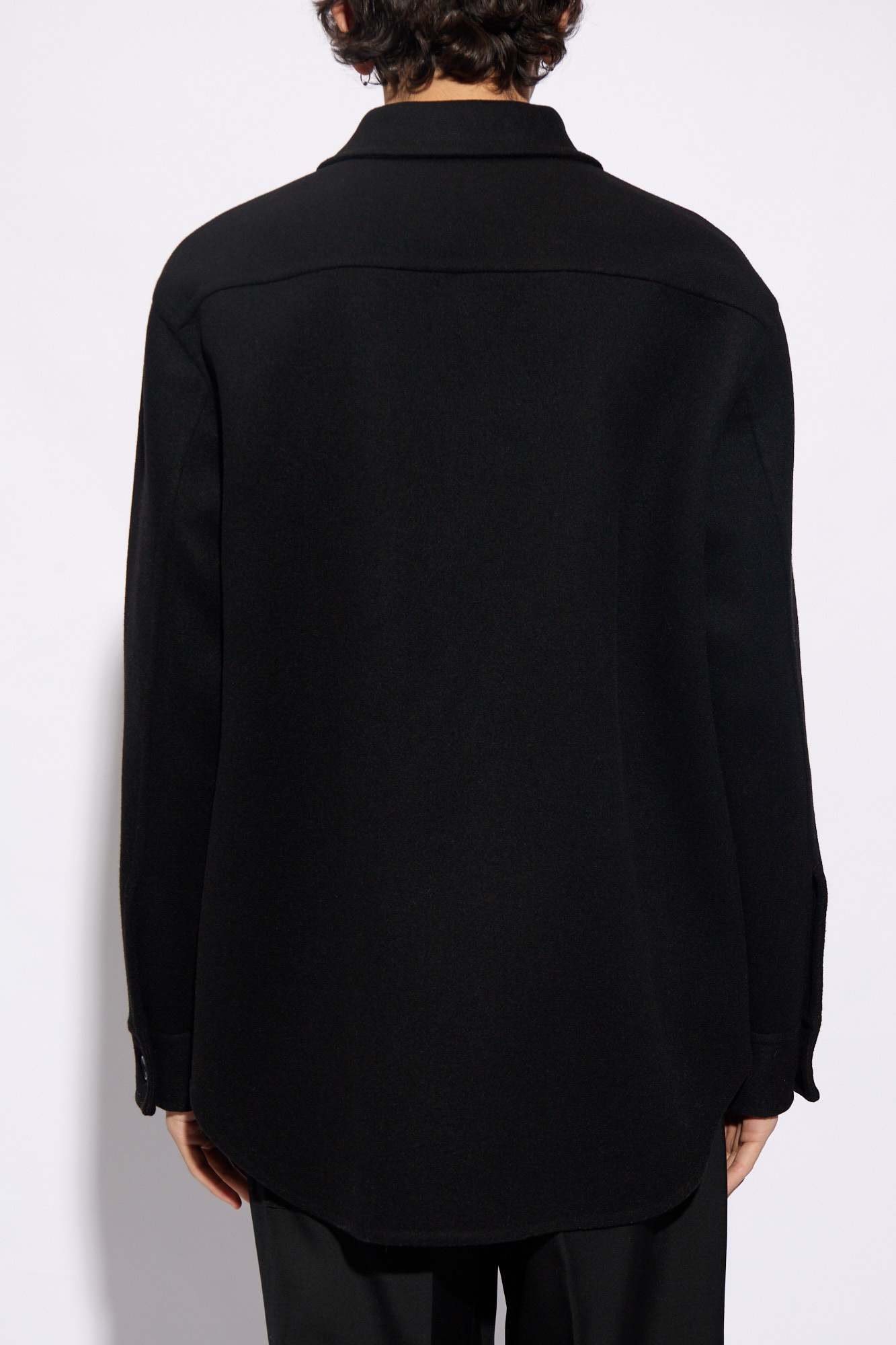 JIL SANDER Cashmere shirt jacket