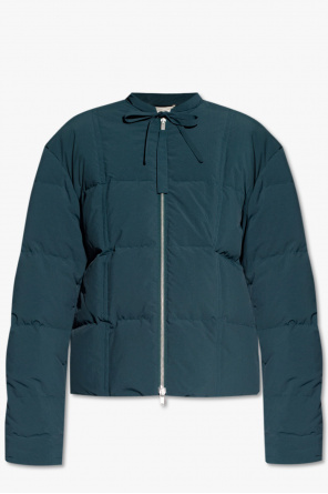 Jil Sander high-neck zip-up hooded jacket