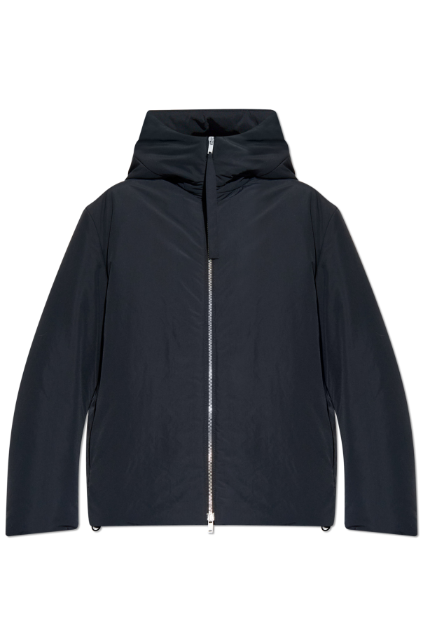 Down jacket with hood od JIL SANDER+